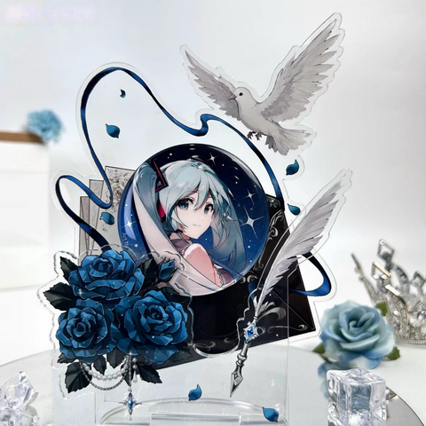 ［推し活グッズ］缶バッジ用アクリルススタンド【NVLQ7T】