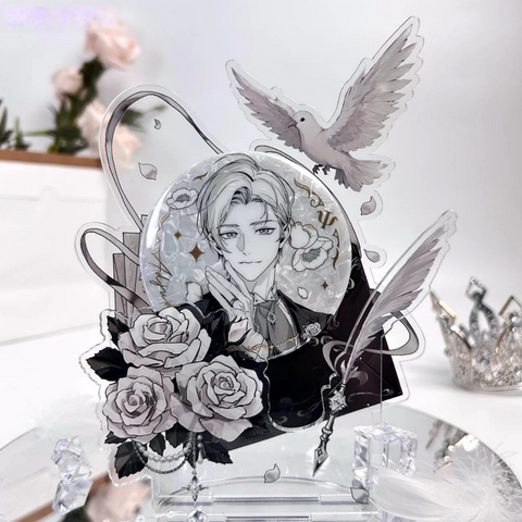 ［推し活グッズ］缶バッジ用アクリルススタンド【NVLQ7T】