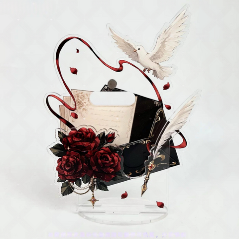 ［推し活グッズ］缶バッジ用アクリルススタンド【NVLQ7T】