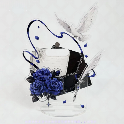 ［推し活グッズ］缶バッジ用アクリルススタンド【NVLQ7T】