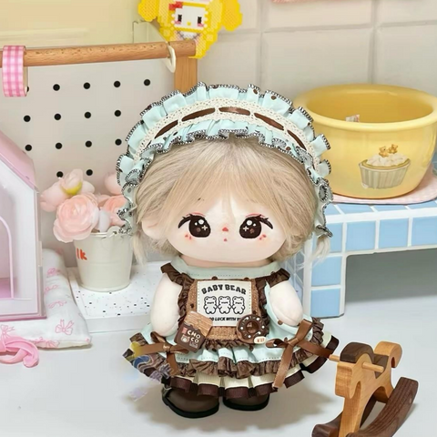 ［ぬい服］20cm 無属性 ぬいぐるみ用 お洋服【绿野】