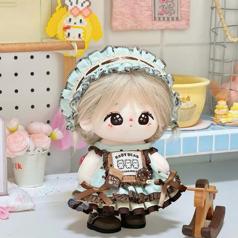 ［ぬい服］20cm 無属性 ぬいぐるみ用 お洋服【绿野】