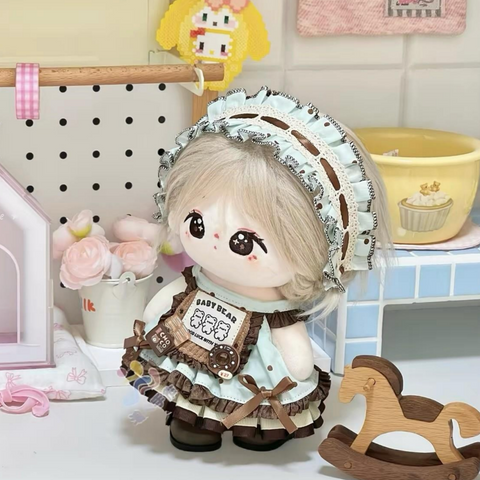 ［ぬい服］20cm 無属性 ぬいぐるみ用 お洋服【绿野】