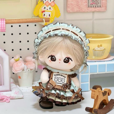 ［ぬい服］20cm 無属性 ぬいぐるみ用 お洋服【绿野】