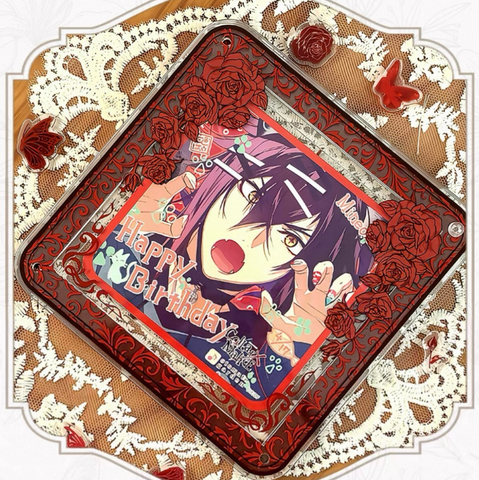 ［推し活グッズ］コースター用 アクリルフレーム【PLFG63】