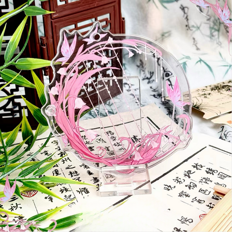 ［推し活グッズ］缶バッジ用アクリルフレーム 58~75mm【L6ZVF8】
