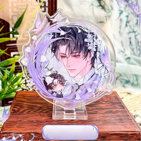 ［推し活グッズ］缶バッジ用アクリルフレーム 58~75mm【L6ZVF8】