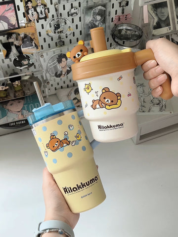 ［キャラグッズ］リラックマ 正規品 ボトル 630ml【WELXTF】