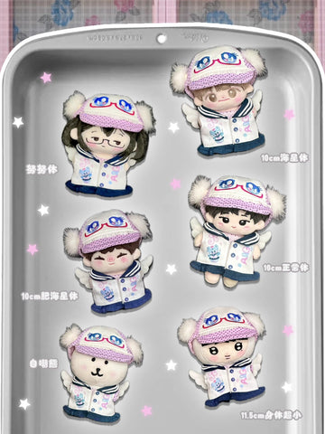 【受注予約】［ぬい服］10cm 無属性 ぬいぐるみ用服【Y2K】