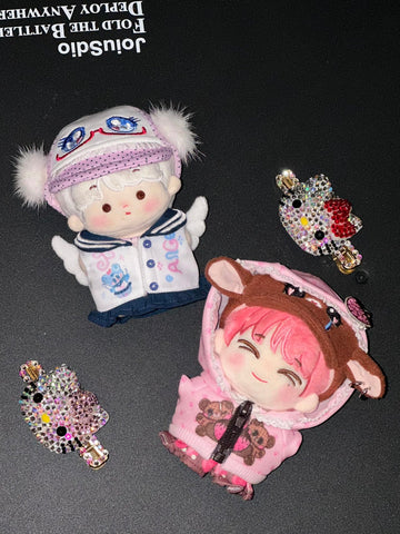 【受注予約】［ぬい服］10cm 無属性 ぬいぐるみ用服【Y2K】