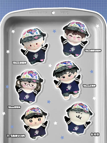 【受注予約】［ぬい服］10cm 無属性 ぬいぐるみ用服【Y2K】