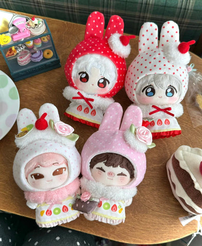 【受注予約】［ぬい服］10cm 無属性 ぬいぐるみ用 お洋服【蛋糕】