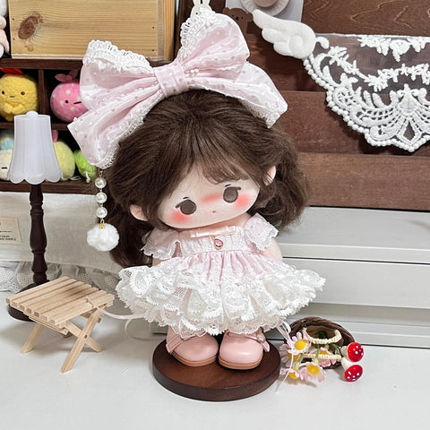 【受注予約】［ぬい服］20cm 無属性 ぬいぐるみ用 お洋服【蓝花织】