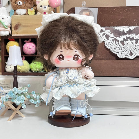 【受注予約】［ぬい服］20cm 無属性 ぬいぐるみ用 お洋服【蓝花织】