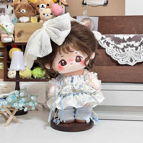 【受注予約】［ぬい服］20cm 無属性 ぬいぐるみ用 お洋服【蓝花织】