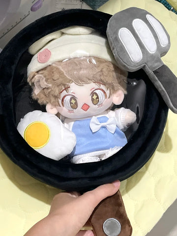 ［バッグ］10/20cm ぬいぐるみ用 フライパン 痛バッグ【3EY5BX】