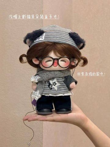 【12月4日予約締切】［ぬい服］20cm 無属性 ぬいぐるみ用 お洋服【亚萌】