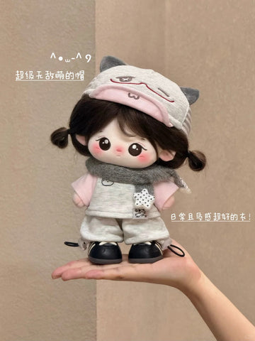 【12月4日予約締切】［ぬい服］20cm 無属性 ぬいぐるみ用 お洋服【亚萌】