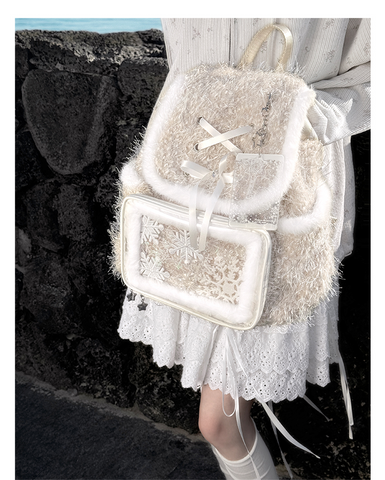 ［バッグ］痛バッグ ファーリュック【UIZH1T】