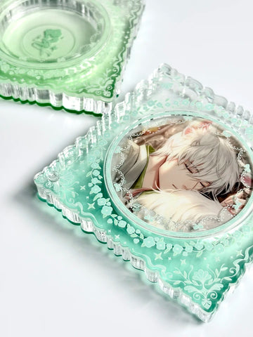 ［推し活グッズ］缶バッジ アクリルフレーム 75mm【VV9CLW】