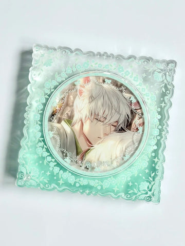 ［推し活グッズ］缶バッジ アクリルフレーム 75mm【VV9CLW】