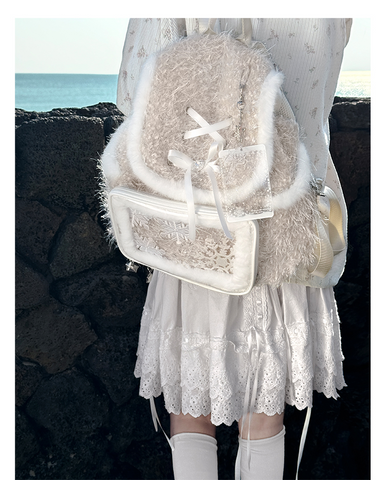 ［バッグ］痛バッグ ファーリュック【UIZH1T】