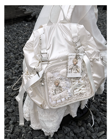 ［バッグ］痛バッグ メタリック リュック【7ECTKX】