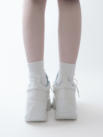 ［靴］地雷系 厚底ダッドスニーカー シューズ【94XW59】