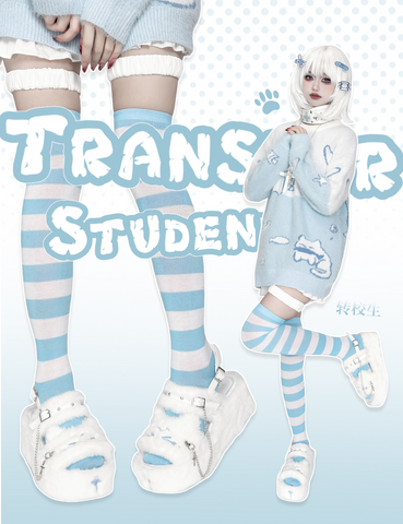 ［靴］サブカル ファー 厚底 サンダル【VS64EF】