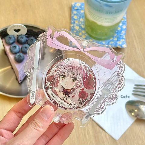 ［推し活グッズ］缶バッジアクリルフレーム 58/75mm【L2H4U4】