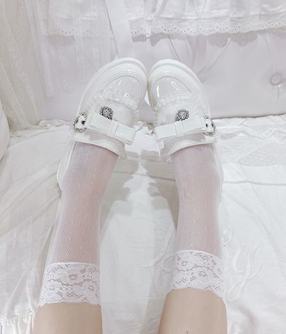 ［靴］地雷系 量産型 厚底 シューズ【G5I4PO】