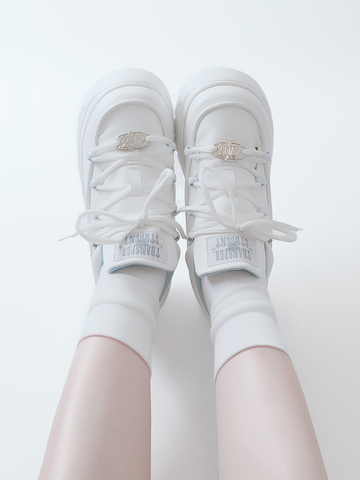 ［靴］地雷系 厚底ダッドスニーカー シューズ【94XW59】