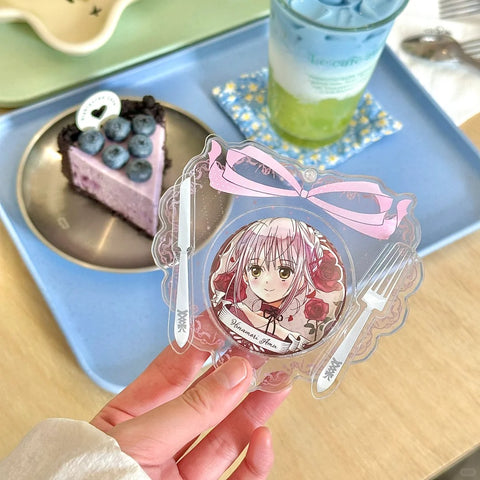 ［推し活グッズ］缶バッジアクリルフレーム 58/75mm【L2H4U4】