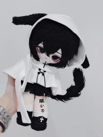 ［ぬい服］20/30cm 無属性 ぬいぐるみ用 お洋服【黑羊】