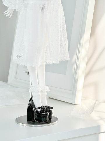 【11月25日予約締切】［BJD服］1/3 1/4 ドール用 シューズ 靴 パンプス【80SZ6O】