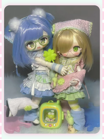 【受注予約】［BJD服］1/6 1/4 kumako ドール用 衣装セット【莓果】