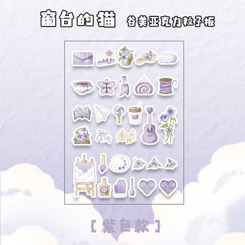［推し活グッズ］アクリルフレーム+パーツ【Q6C4K2】