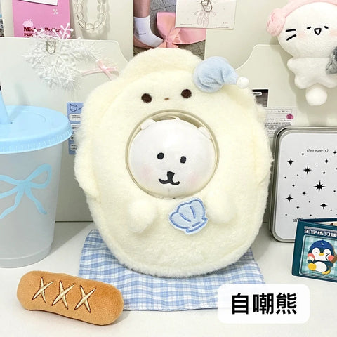 ［ぬい服］10cm 無属性 ぬいぐるみ用服 痛ポーチ【太空舱】