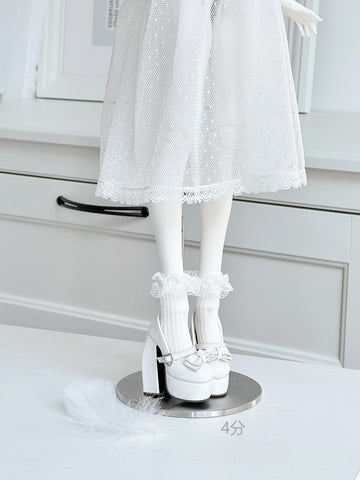 【11月25日予約締切】［BJD服］1/3 1/4 ドール用 シューズ 靴 パンプス【80SZ6O】