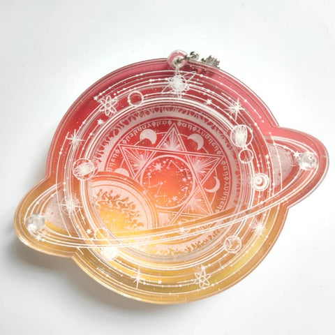 ［推し活グッズ］缶バッジ アクリルフレーム 58/75mm【小行星】