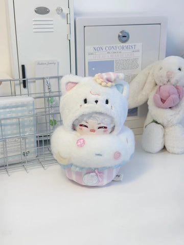 ［ぬい服］10cm 無属性 ぬいぐるみ用 お洋服【蛋糕杯】