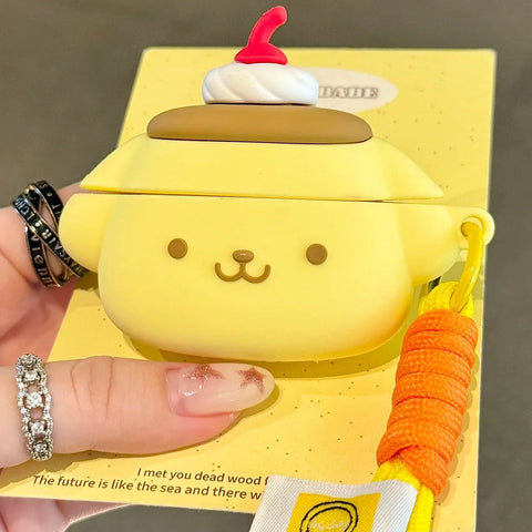 ［サンリオ ］ポムポムプリン イヤホンケース Airpods Pro 1/2/3/4