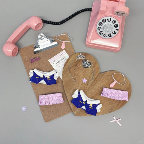 ［ぬい服］10cm 無属性 ぬいぐるみ用 お洋服【学院】