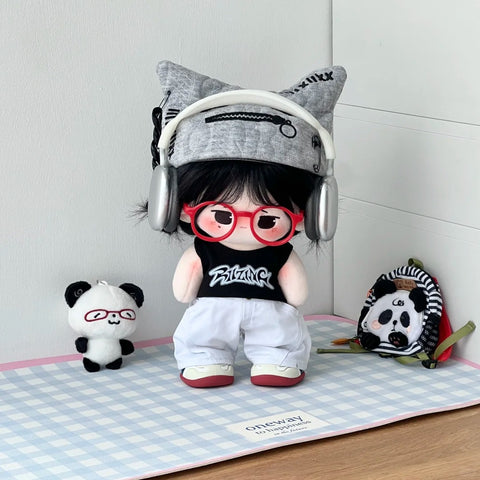 ［ぬい小物］20cm 無属性 ぬいぐるみ用 ヘッドホン【耳机】