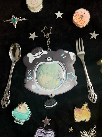 ［推し活グッズ］PVC 缶バッジ カバー 65mm【2XC6I3】