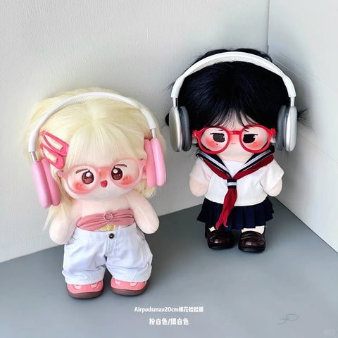 ［ぬい小物］20cm 無属性 ぬいぐるみ用 ヘッドホン【耳机】