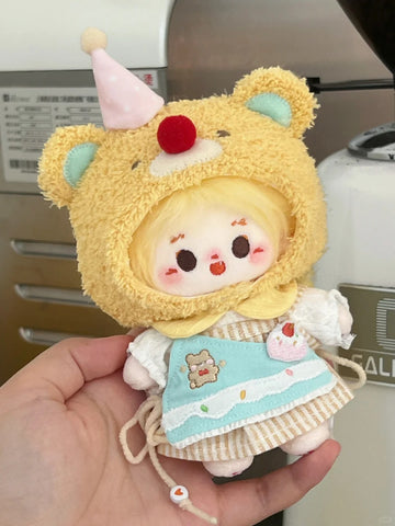 ［ぬい服］10cm 無属性 ぬいぐるみ用服【小蛋糕】