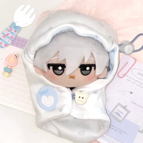 ［ぬい服］10cm 無属性 ぬいぐるみ用服【眠眠】