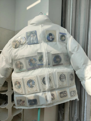 ［推し活グッズ］痛ジャケット 中綿ダウンジャケット