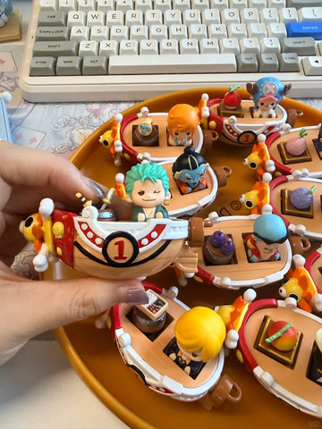 ［メカニカルキーボード］ONE PIECE トレーディングフィギュア キーキャップ【ZH8GAQ】
